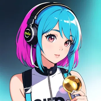 AI Character Ohana Matsumae Headphones