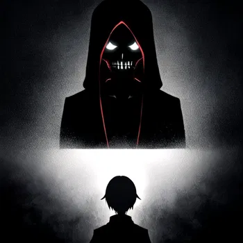 AI Character Trapped in the Dark