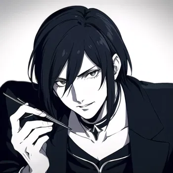 AI Character Sebastian Michaelis Black Butler Book of Atlantic Anime