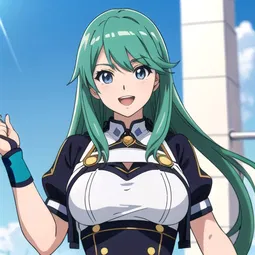 Busty Face Anime Girl AI Character