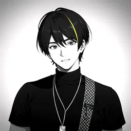 Bochi the Rock Guitar AI Character