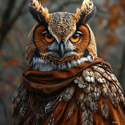 Nyra the Owl-Witch AI Character