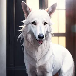 smexy borzoi AI Character
