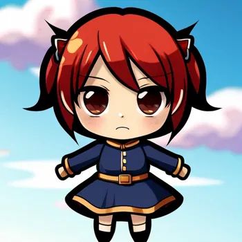 AI Character Ragey Chibi