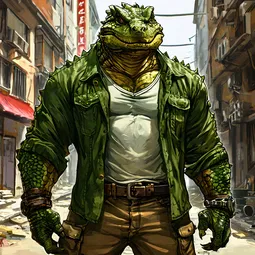 Caiman AI Character