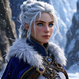 Naomi Frostspire (The Frozen Heart Chronicles) AI Character