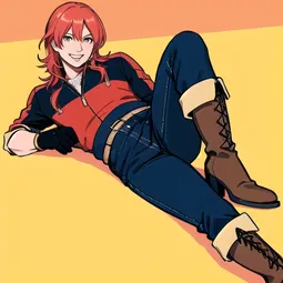 Red Cowboy Boots AI Character