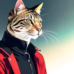 Purrington III AI Character