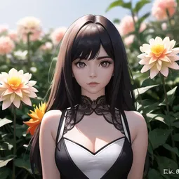 Dahlia In Bloom Mal AI Character