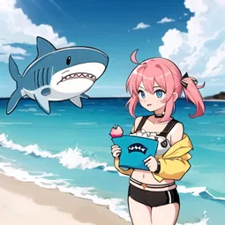 Sorbet Shark Cookie AI Character