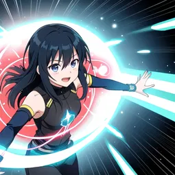 Gokurakugai Manga AI Character