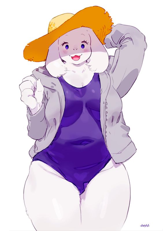 Profile of Fat Toriel