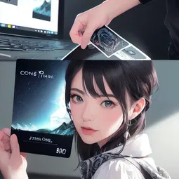 cr card maker AI Character