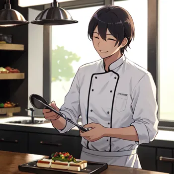 AI Character Chef Éclair