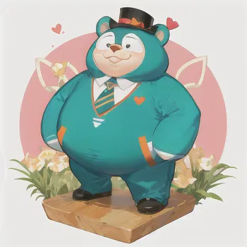 AI Character Fat Toy Freddy