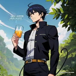 Jungle Juice Manhwa AI Character