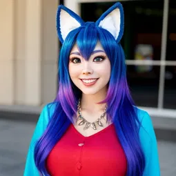 Female Fursuit AI Character