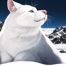 White Fur Boots AI Character