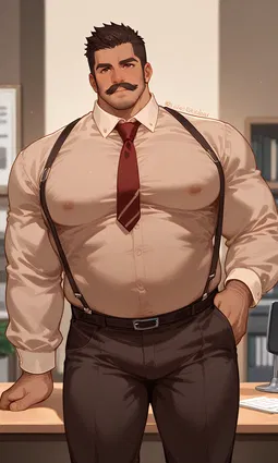 ai muscle daddy sex AI Character