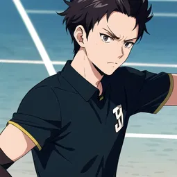 Karasuno Koukou Vs Shiratorizawa Gakuen AI Character