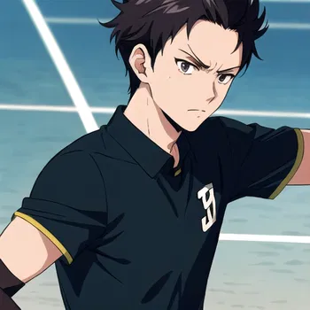 AI Character Karasuno Koukou Vs Shiratorizawa Gakuen