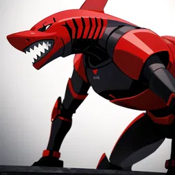 Red Shark AI Character