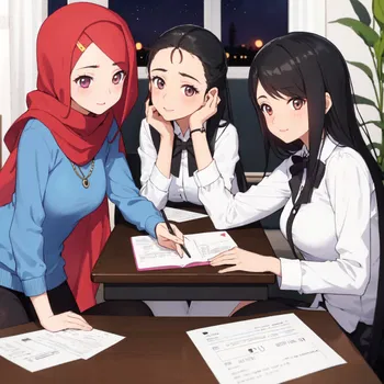 AI Character The Seductive Study Group