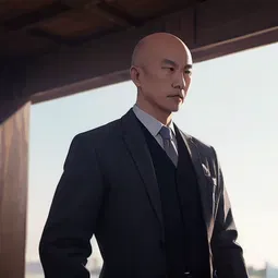 Bald Zhongli AI Character