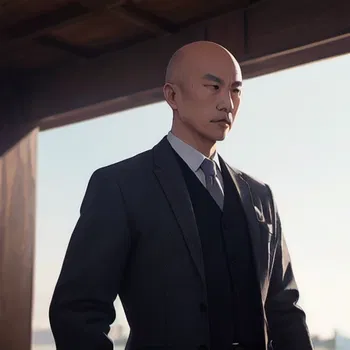 AI Character Bald Zhongli