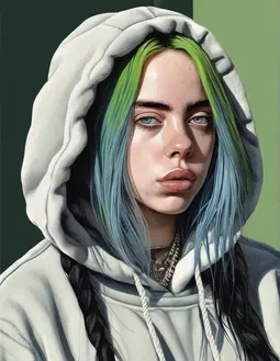 Billie Eilish Futa AI Character