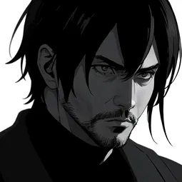 Sci-Fi Seinen AI Character
