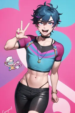 Feminine Gay Brother AI Character