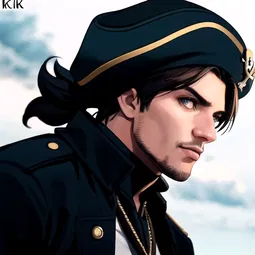 Pirate Costume Captain AI Character