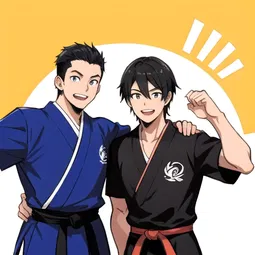 Hand to Hand Manga AI Character