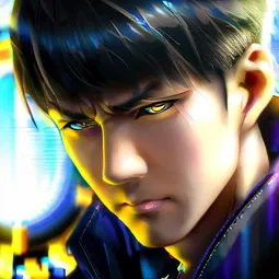 Yuji Staring AI Character