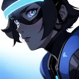 Blue Sub Six AI Character