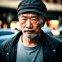 Homeless Man Kung Fu AI Character