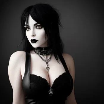 AI Character Goth Dommy Mommy