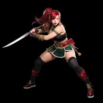 AI Character Crimson Blade Alexia