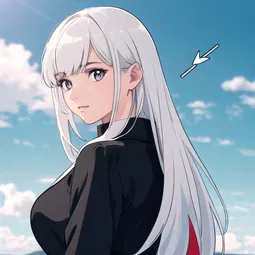 Back Arrow AI Character