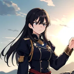 Order of the White Dragons' Member B from Guraburu! AI Character