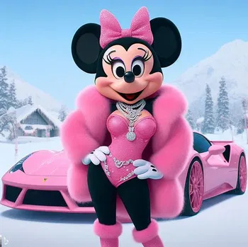 AI Character Minnie the Bimbo Mouse