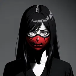 Zombie Mask AI Character