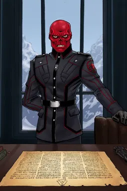 Red Skull AI Character