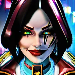 female moxxie AI Character