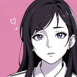 someone stop her webtoon AI Character