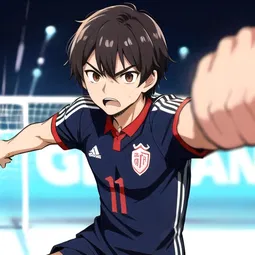 Soushi Kagura from Blue Lock AI Character