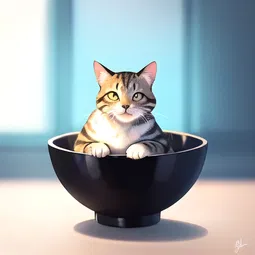 Bowl of Cat AI Character
