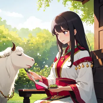 AI Character Hanuni Cow