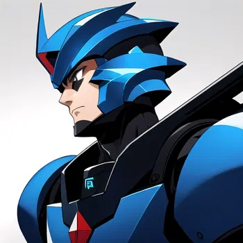 AI Character Sechs Schuss Transformer Energon